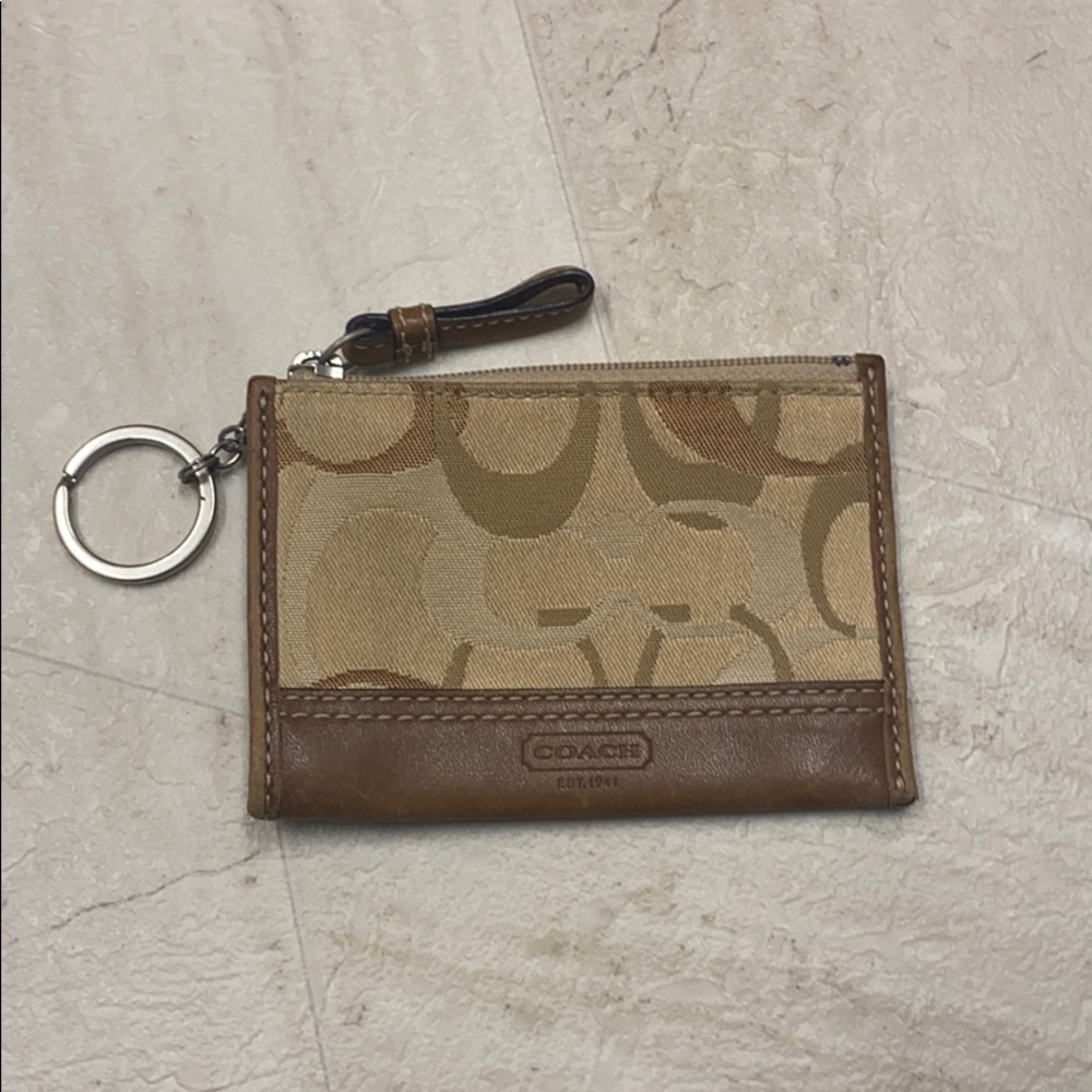 Coach Signature Coin Purse